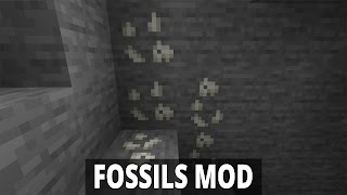 Fossils Mod for Minecraft ภาพหน้าจอ 2