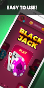 Blackjack - Offline Card Games स्क्रीनशॉट 4