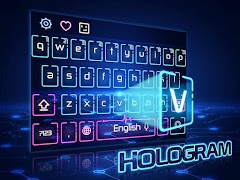 Neon Keyboard Theme screenshot 1
