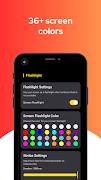 Flashlight Pro: Flash & Strobe 截圖 2