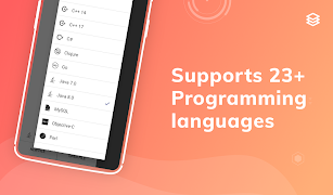 برنامه‌نما Online Compiler:Code on Mobile عکس از صفحه