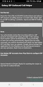 Galaxy SIP Outbound Call Helpe screenshot 1