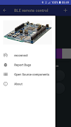 Bluetooth nrf51 Remote Control پوسٹر