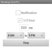 Vibrating Clock Pro plakat
