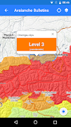 SnowSafe - Avalanche Forecasts screenshot 1