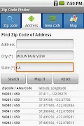 Zip Code Finder syot layar 4