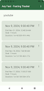AnyFast - Fasting Tracker ảnh chụp màn hình 5