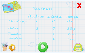 Aprender a leer con Sílabas captura de pantalla 3
