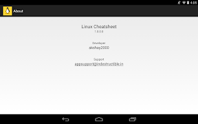 Linux Cheatsheet imagem de tela 6