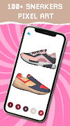 Sneakers Pixel Color By Number syot layar 5