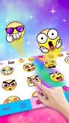 Galaxy Pineapple 主題鍵盤 截圖 2