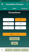 Interpolation Calculator 스크린샷 4