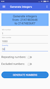Random Number Generator ảnh chụp màn hình 4