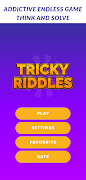 Tricky Riddles: Brain Teasers Cartaz