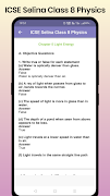 ICSE Selina Class 8 Physics 截圖 2
