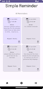 Simple Reminder capture d'écran 1