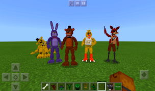 FNaF Breach for Minecraft Mod скриншот 1