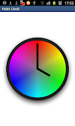Farbe Uhr Plakat
