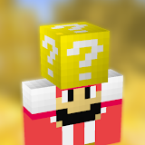 Lucky Block－Skyblock Minecraft Zeichen
