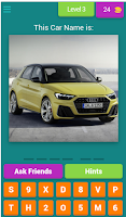 Cars Name Quiz ảnh chụp màn hình 1