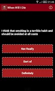 برنامه‌نما When Will I Die عکس از صفحه