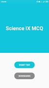 پوستر Science IX MCQ
