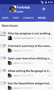 ForkHub for GitHub تصوير الشاشة 1