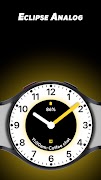 Poster Eclipse Analog - Watch face