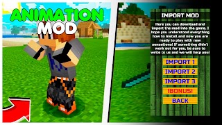 Player Animation Mod for MCPE Screenshot 7