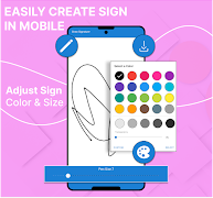 文書に署名を追加する スクリーンショット 3
