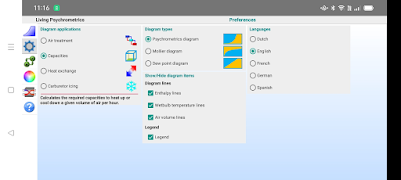 Living Psychrometrics screenshot 2