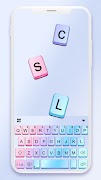 الكيبورد Rainbow Gradient الملصق