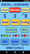 Baseball Scoreboard BSC poster