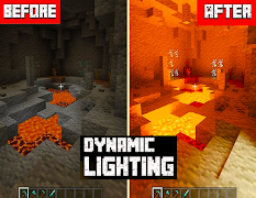 2 Schermata Dynamic Lighting mod for MCPE