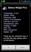 Battery Widget capture d'écran 4