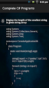 Complete C# Programs screenshot 1