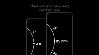 Minimal Wallpaper - KLWP Pro ภาพหน้าจอ 2