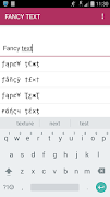 Fancy Text  For Chats تصوير الشاشة 2