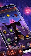 Scare Crow Pumpkin Halloween Theme ภาพหน้าจอ 1