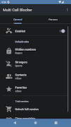 Multi Call Blocker capture d'écran 1