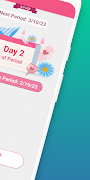 Period Tracker imagem de tela 1