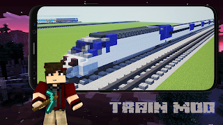 Train Mod Addon for Minecraft स्क्रीनशॉट 1
