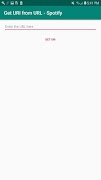 پوستر Get URI from URL - Spotify