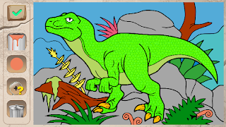 Coloring Plus : Dinosaur ảnh chụp màn hình 4