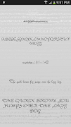 Script Fonts for Android Ekran Görüntüsü 4