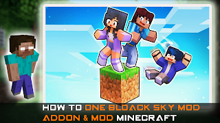 One Block Skyblock Mod Addon Ekran Görüntüsü 3