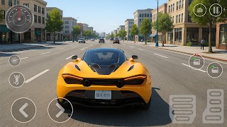 車の運転車両シミュレーター3D ポスター