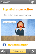 Español Interactivo الملصق