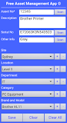 برنامه‌نما Asset Management App عکس از صفحه
