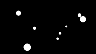 Gravity Simulation Affiche